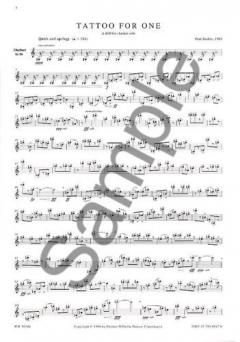 Poul Ruders: Tattoo For One 