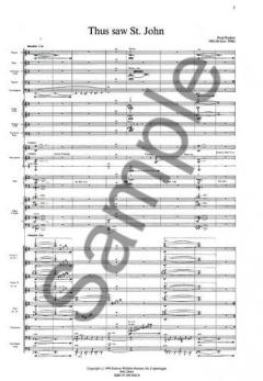 Thus Saw St. John von Poul Ruders 