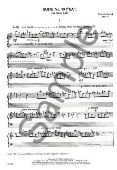 Suite No. 10 'Ka' for Piano Solo von Giacinto Scelsi 