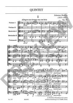 Streichquintett F-Dur op. 88 von Johannes Brahms im Alle Noten Shop kaufen