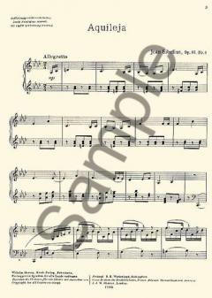 Five Pieces Op. 85 No. 4 'Aquileja' von Jean Sibelius 