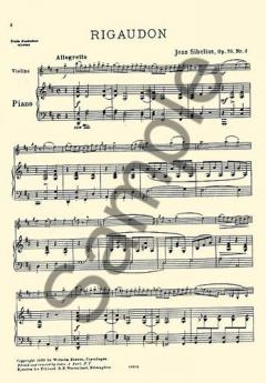 Rigaudon Op. 78 No. 4 (Jean Sibelius) 