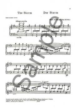Five Characteristic Impressions Op. 103 No. 4 von Jean Sibelius 