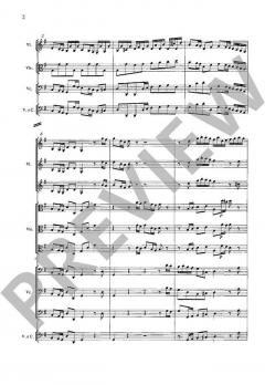 Brandenburgisches Konzert Nr. 3 in G-Dur BWV 1048 von Johann Sebastian Bach 