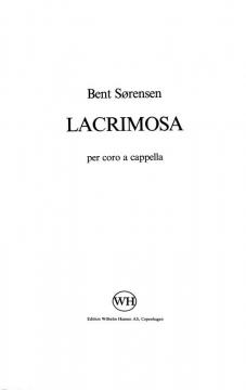 Lacrimosa (Bent Sorensen) 
