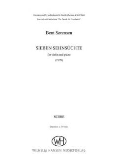 Sieben Sehnsüchte von Bent Sorensen 