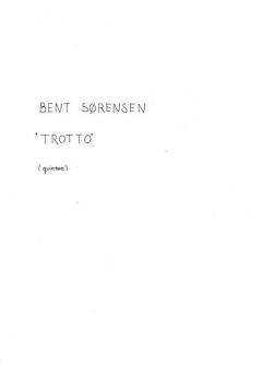 Trotto (Bent Sorensen) 