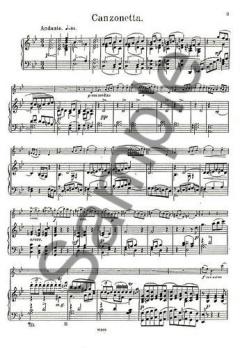 Canzonetta From Violin Concerto In D Op. 35 von Pjotr Iljitsch Tschaikowski im Alle Noten Shop kaufen