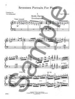 17 Portraits von Virgil Thomson 