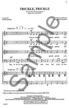 Trickle Trickle (Clarence Bassett) 