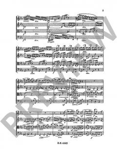 Streichquartett Es-Dur op. 51 B 92 von Antonín Dvorák im Alle Noten Shop kaufen