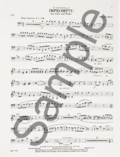 Impromptu For Cello And Piano von Sebastian Forbes im Alle Noten Shop kaufen