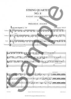 String Quartet No. 8 'Night Descending' von Per Norgard 