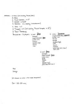 La Notte' Piano Concerto von Bent Sorensen 