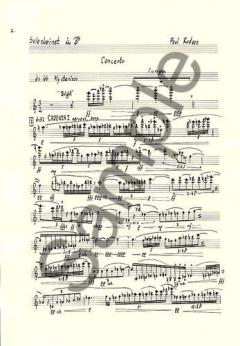 Concerto For Clarinet And Twin Orchestra (Poul Ruders) 