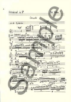 Concerto For Clarinet And Twin Orchestra (Poul Ruders) 