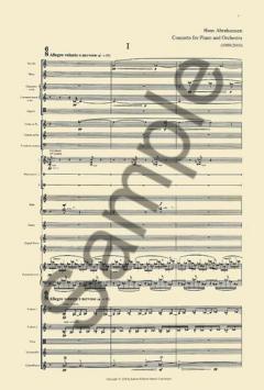Concerto for Piano and Orchestra von Hans Abrahamsen im Alle Noten Shop kaufen (Partitur)