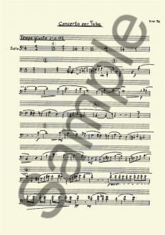 Concerto For Tuba Op. 127 von Vagn Holmboe im Alle Noten Shop kaufen