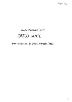 Orfeo Suite, Kopi von Bent Lorentzen 