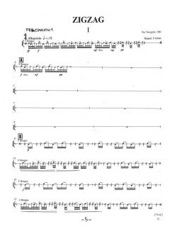 Zigzag von Per Nørgård 