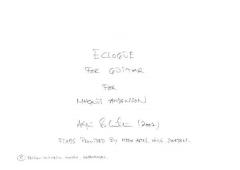 Eclogue von Asbjorn Schaathun 