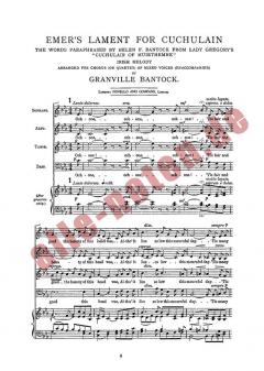 Emer's Lament For Cuchulain von Granville Bantock 