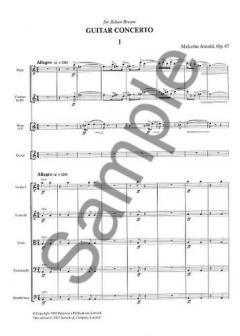 Guitar Concerto Op.67 von Malcolm Arnold 