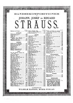Morgenblaetter Op. 270 von Johann Strauss (Sohn) 
