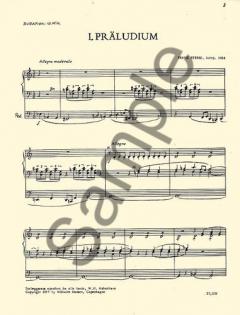 Praeludium, Intermezzo and Fugato von Franz Syberg 