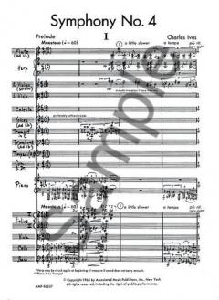 Symphony No.4 von Charles Ives 