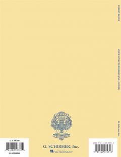 Voice In the Wilderness von Ernest Bloch 