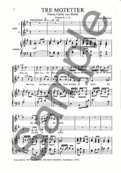Three Motets von Vagn Holmboe 