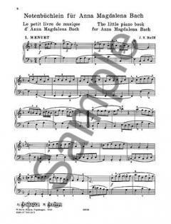 Little Notebook for Anna Magdalena Bach 