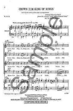 Crown Him King Of Kings (J.S. Bach) 