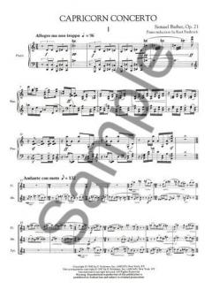Capricorn Concerto (Samuel Barber) 