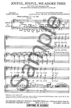 Joyful, Joyful, We Adore Thee (Ludwig van Beethoven) 