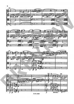 Quartet a-Moll op. 29 D 804 von Franz Schubert 