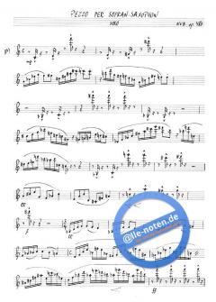 Pezzo for Soprano Saxophone Op. 480 von Niels Viggo Bentzon 