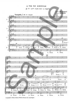 A Time For Everything (Bo Holten) 