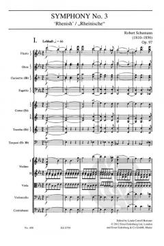 Sinfonie Nr. 3 Es-Dur op. 97 von Robert Schumann 