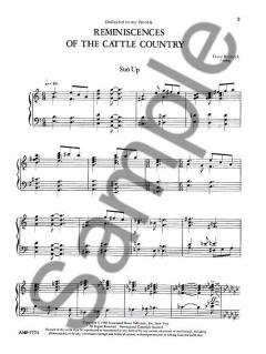 Reminiscences of The Cattle Country von Dave Brubeck 