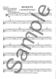 Buck Masques (6 Perc Grps) 