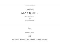 Buck Masques (6 Percussion Groups) 