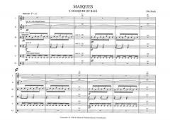 Buck Masques (6 Percussion Groups) 