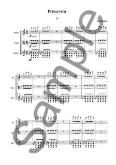 Buck Primavera (1984) Flute/Viola/Gtr Parts 