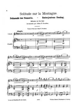 The Herd Girl's Sunday von Ole Bull 