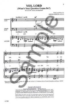 Yes, Lord (Pepper Choplin) 