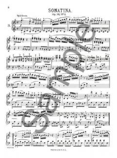 Sonatina in C Major Op. 36 No. 3 von Muzio Clementi 