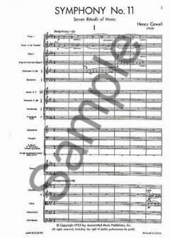 Symphony No. 11 von Henry Cowell 