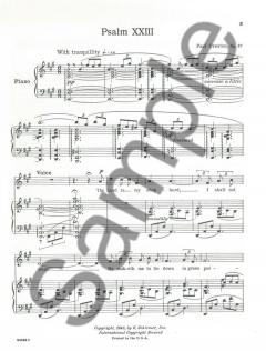 Psalm 23 von Paul Creston 